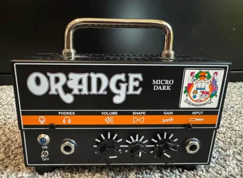Orange Micro Dark 20-Watt Guitar Amp Head 2015 - Present - Black image 1