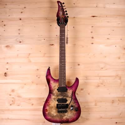 Schecter C-6 FR Pro - Wenge Fingerboard, Aurora Burst image 2