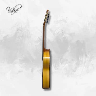 Vahe Flamenco Guitar Blanca, Handcrafted French Polish image 6