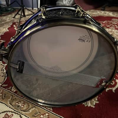 Mapex Sledgehammer 14x6.5" Brass Snare Drum with Brass Hardware 2010s - Hammered Antique Brass image 4