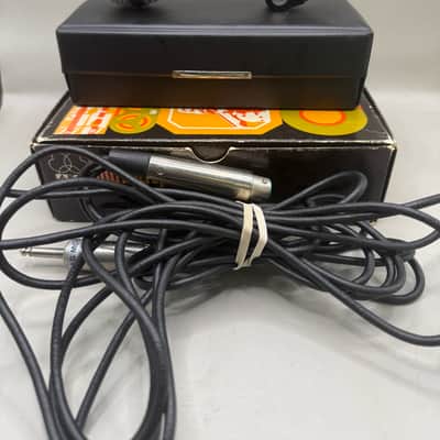 VTG AKG D707E Cardioid Dynamic Microphone Kit - Tested Original Box & Papers image 1