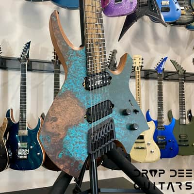 Ormsby Goliath 7 GTR Elite Multiscale Headless 7-String Electric Guitar w/ Bag-Copper Print image 3