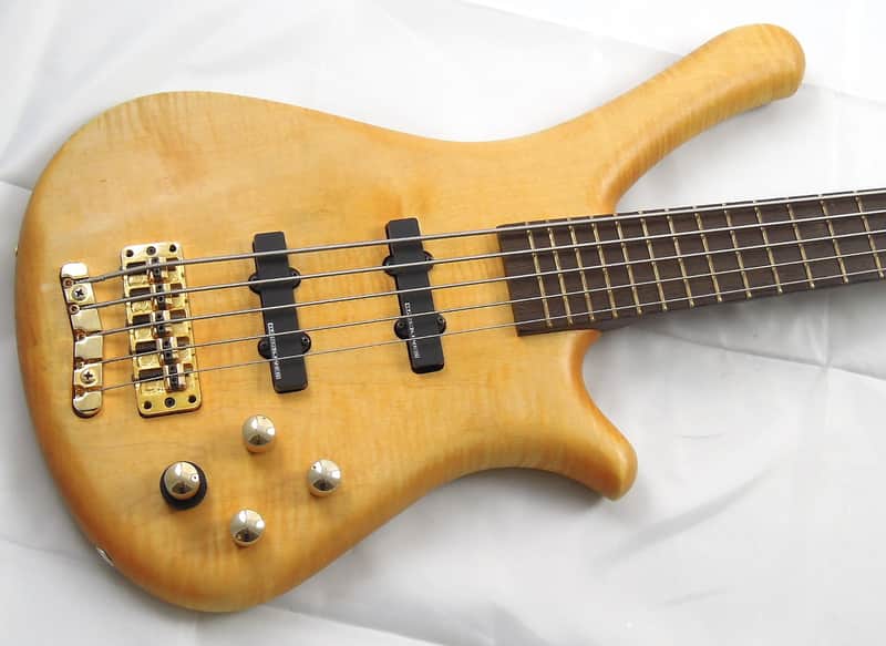 WARWICK Germany 1999 Fortress One 5-String - Wenge Neck, Flame