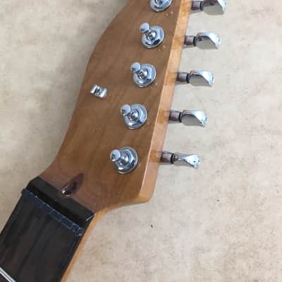 Lefty High End Warmoth Tele Neck Plekk’d USA MOP Inlays Loaded Ziricote Fretboard Roasted Maple Telecaster! image 3