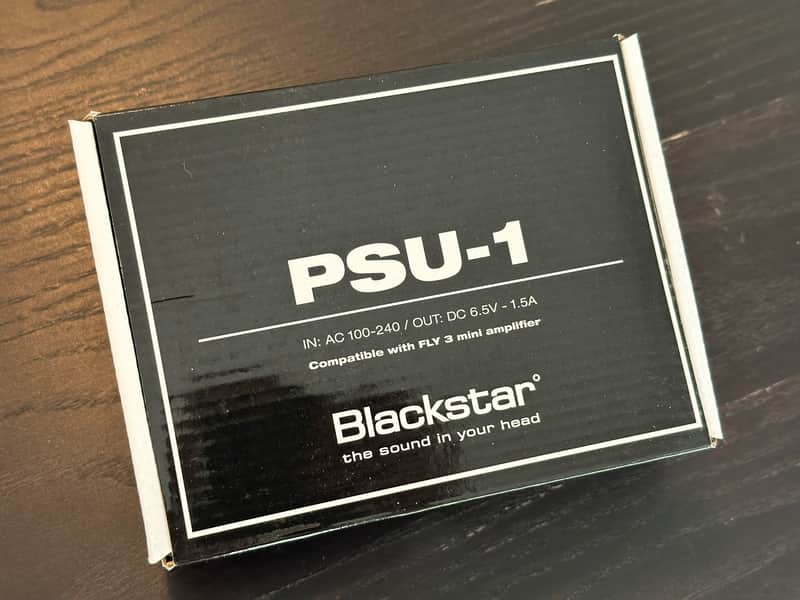 BRAND NEW Blackstar PSU1 Fly Amp Power Supply - Black image 1