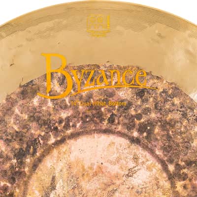 Meinl Cymbals B14DUH Byzance Dual Hihat - 14" image 7