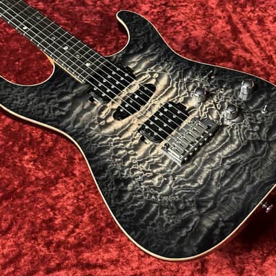 T's Guitars DST-22 Piezo "AAAAA Quilt Maple Top,Roasted Falme Neck!!"【USED】 [Made in Japan] [GSB019] image 3