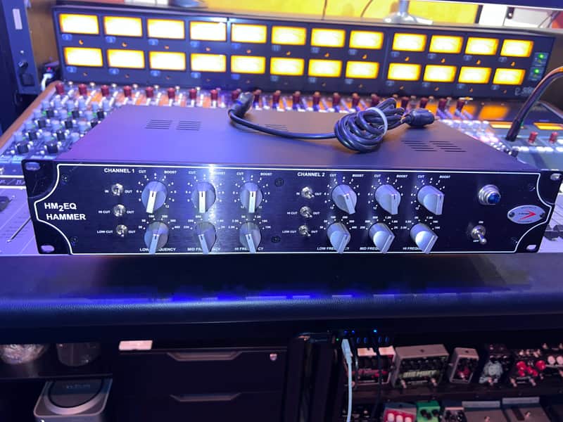 A-Designs Audio HM2EQ Hammer Dual Channel Tube EQ 2000s - Black image 1