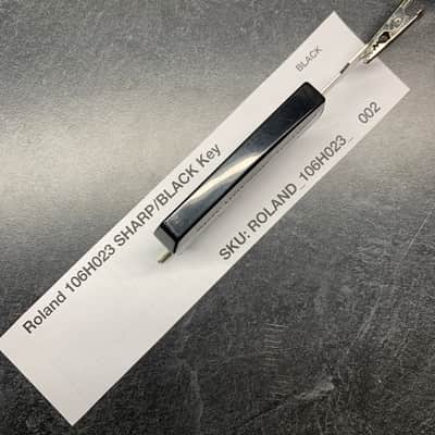 ORIGINAL Roland Replacement SHARP/BLACK Key (LATE REVISION) (106H023) for Jupiter-4, System-100/700, SH-1/2/3/3A/5/7, RS-505, VP-330, Promars, etc