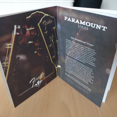 Fender Paramount Series Owner's Manual 2015 (#1) image 3