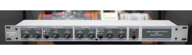 Aphex Aural Exciter Type C2 Model 104 with Big Bottom  Aluminum / Purple / Black image 1