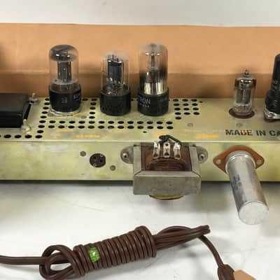 Vintage NOS General Electric Tube Amplifier Made in Canada image 4