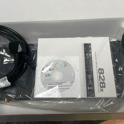 MOTU 828x Thunderbolt / USB 2.0 Audio Interface 2014 - Present - Black image 4