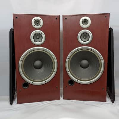 JVC SP-7700 3 Way Home Floor Standing Speakers - Huge 15" Woofers image 1