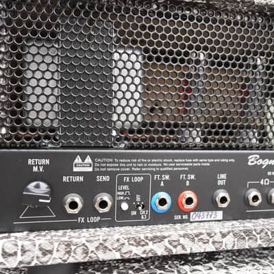 Bogner Ecstasy 3534 - Python Tolex Tube Guitar Head (2023) image 7