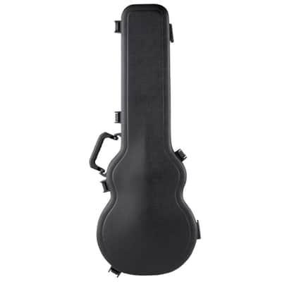 SKB Cases Les Paul Guitar Hardshell Case with Arch Top Design, TSA Latch, Over-Molded Handle, EPS Foam Interior, and Accessories Compartment image 2