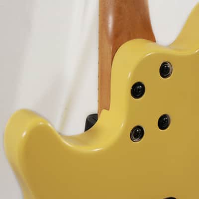 Late 90's Peavey Wolfgang Special Electric Guitar w/ Floyd Rose & D-Tuna in Yellow (Originally Ivory) image 16