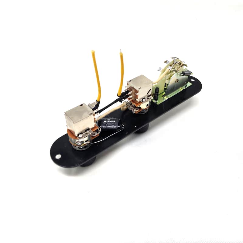 Carparelli 2 Humbuckers/3-Way Toggle Switch/1 Volume/Coil Tap/1 Tone/Coil Tap - Black, Chrome or Gold image 1
