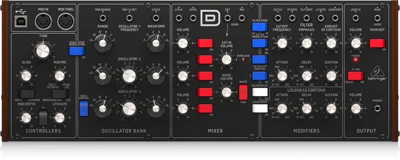 Behringer Model D USED AS NEW image 1