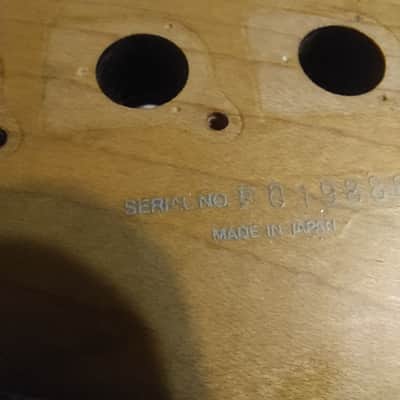 Ibanez MIJ Japanese Wizard Profile 430s-II/450S Saber Guitar Neck 17MM Saclloped image 10
