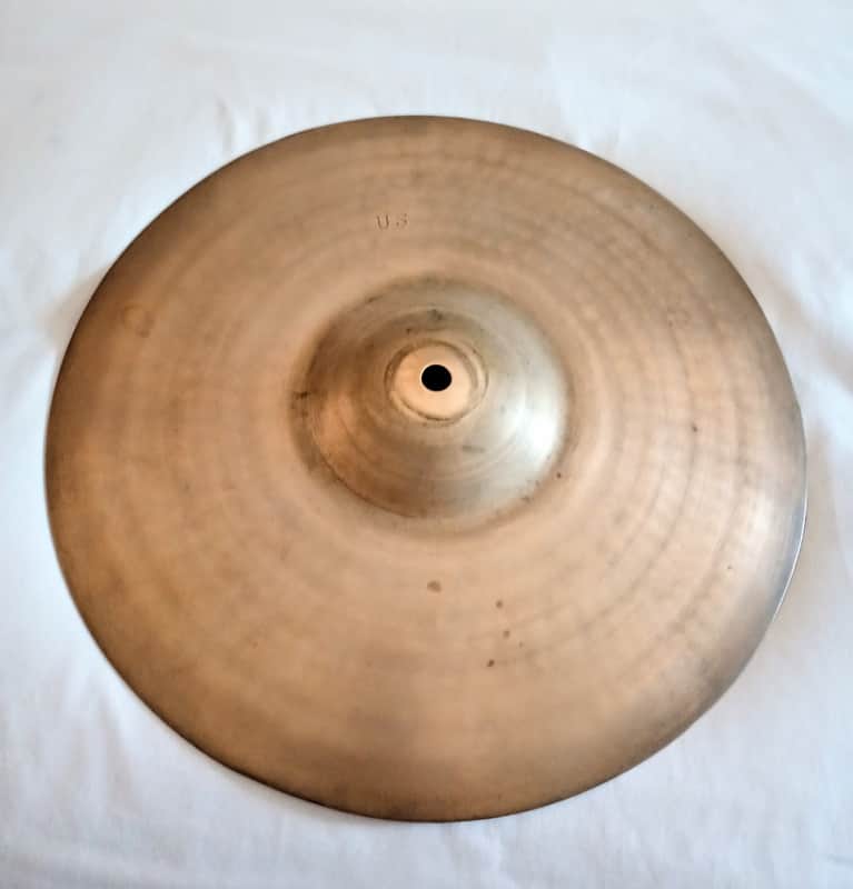 ZILDJIAN VINTAGE 12" HI HAT/CRASH CYMBAL 1920/1930's- FREE SHIP TO C-USA image 1