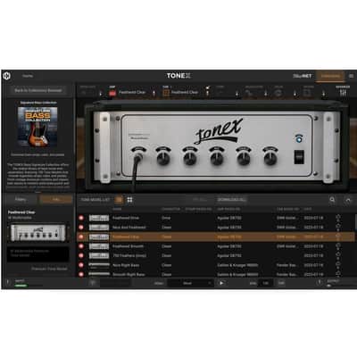 IK MULTIMEDIA TONEX PEDAL BASS EDITION 1100 Premium Tone Models, VIR Simulation, FX and Software image 4