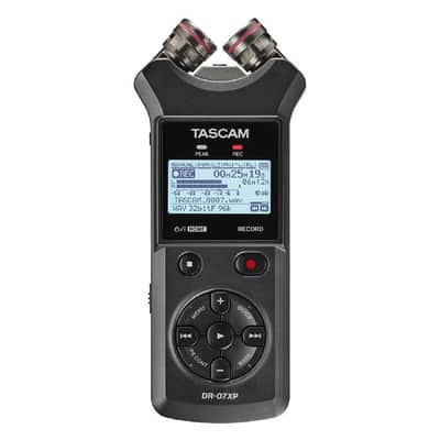 Tascam DR-07XP 2-Channel 32-Bit Float Portable Handheld Recorder With USB-C Audio Interface image 2