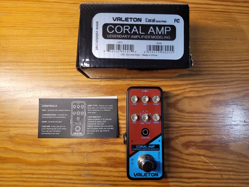 Valeton Coral AMP Legendary Amplifier Modeling image 1