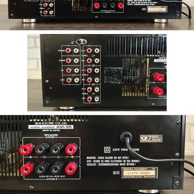 AKAI AM-35 Rare Vintage Stereo Amplifier Serviced Warranty Tested Hi-Fi Serviced image 17