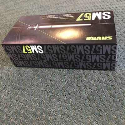 Shure SM57 Cardioid Dynamic Microphone Black