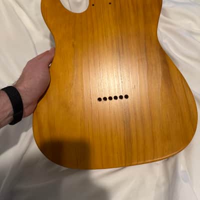 Warmoth Telecaster Body Roasted Pine 2025 #2 image 4