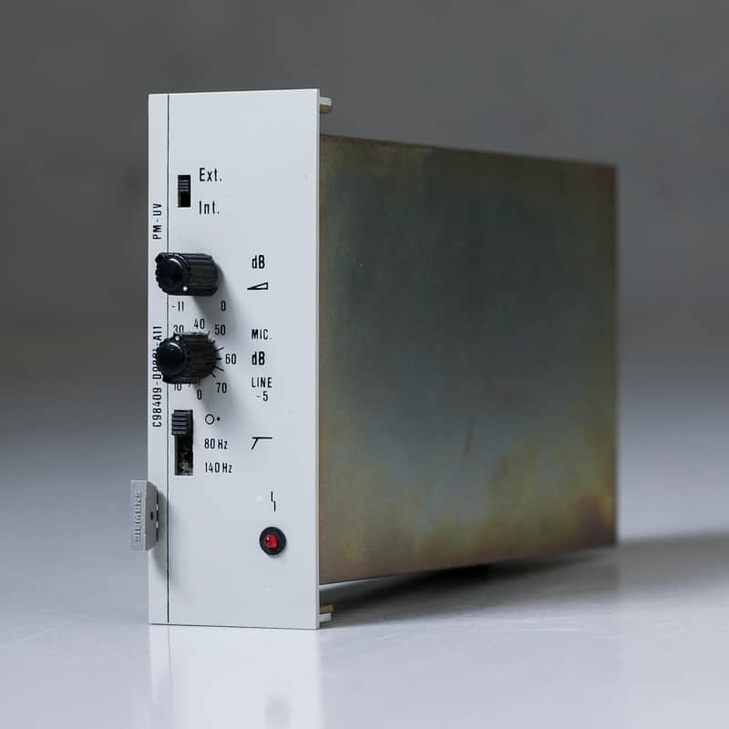 Siemens WSW PM-UV vintage microphone preamp module serial #045858. image 1