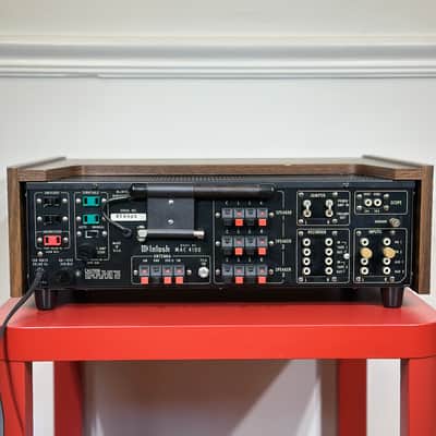 McIntosh MAC 4100 - Stereo Solid State Receiver 1978 - 1985 - Silver image 5