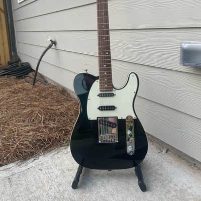 Fender American Deluxe Telecaster (3-Pickup) with Rosewood Fretboard 1998 - 1999 - Black image 2