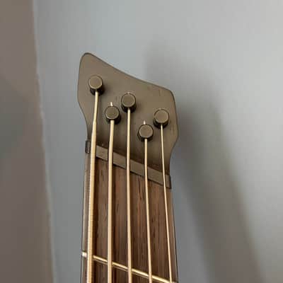 Ibanez EHB1505MS Bass Guitar, 5 String, Mahogany Body, Panga Panga Neck & Fingerboard - Black Ice Flat image 15