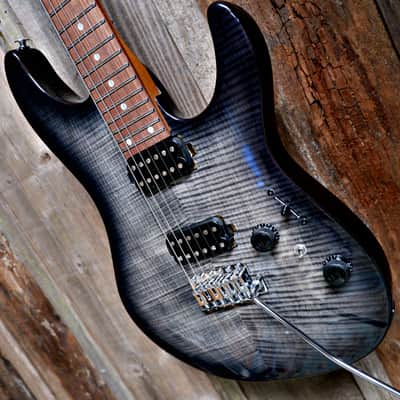 Ibanez AZ24S1F-TKS Standard - Transparent Black Sunburst w/ Gig Bag image 2