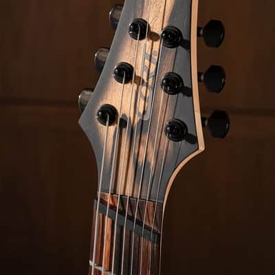 Cort KX507MS Pale Moon 7-String Multi-Scale Electric Guitar | Fishman Fluence, Fanned Frets, Ebony Fretboard image 15