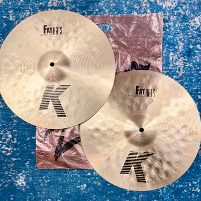 Don’t pay £485!! (LIKE NEW) 14” Zildjian K FAT HATS 1077g 1273g image 1