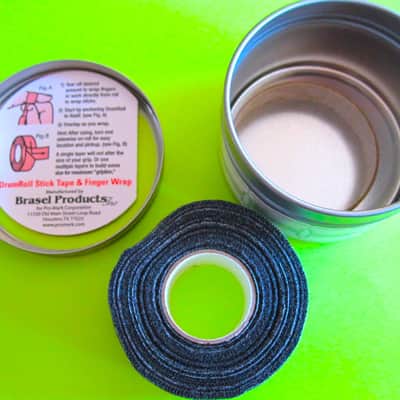 Pro-Mark Drum Roll Stick or Finger Wrap Tape Black - NOS image 3