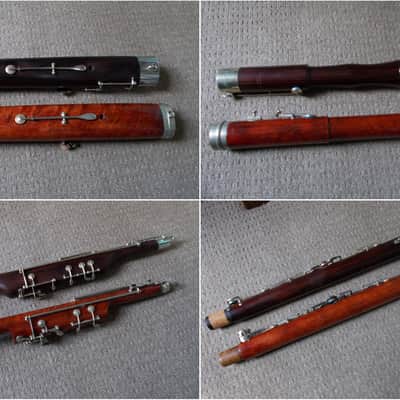 Playable French System Bassoon, Buffet Style, Unbranded, Teak, Historic Collection image 25