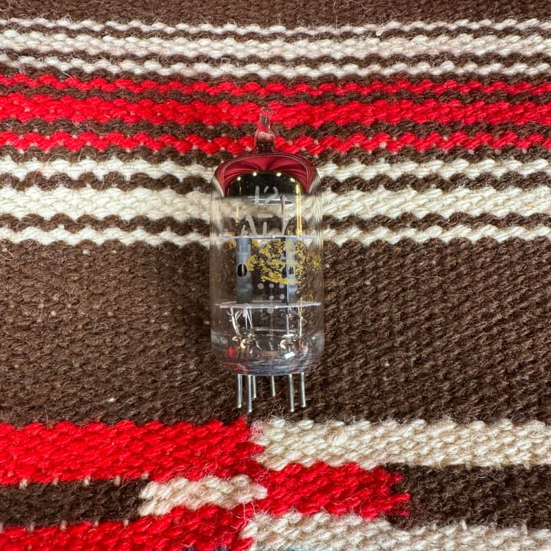 Vintage Amperex by GE 12AT7 Preamp Tube ECC81 Valve Made In USA #180 image 1
