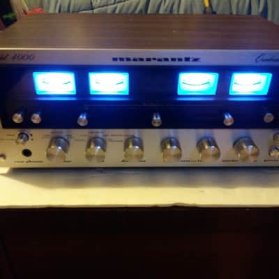 Marantz 4000 Quad Pre Amp 1973-77 Silver/woodgrain image 1