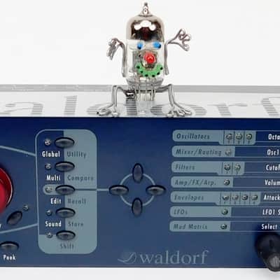 Waldorf Micro Q Synthesizer Rack Blue + Neuwertig + 1,5 Jahre Garantie image 3