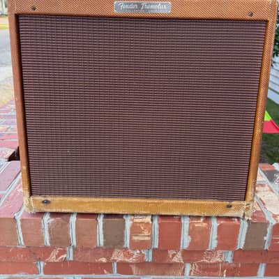Fender Tremolux 5G9 Narrow Panel 15-Watt 1x12" Guitar Combo 1957 - 1960 - Tweed image 1