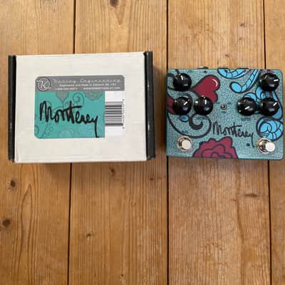 Keeley Monterey Rotary Fuzz Vibe 2016 - Present - Blue / Graphic image 4