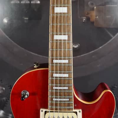 Red Les Paul Electric Guitar w/ Gig Bag image 4