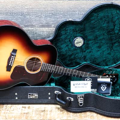 Guild F-40 Traditional Antique Burst Guild USA Jumbo Acoustic Guitar w/Case image 11