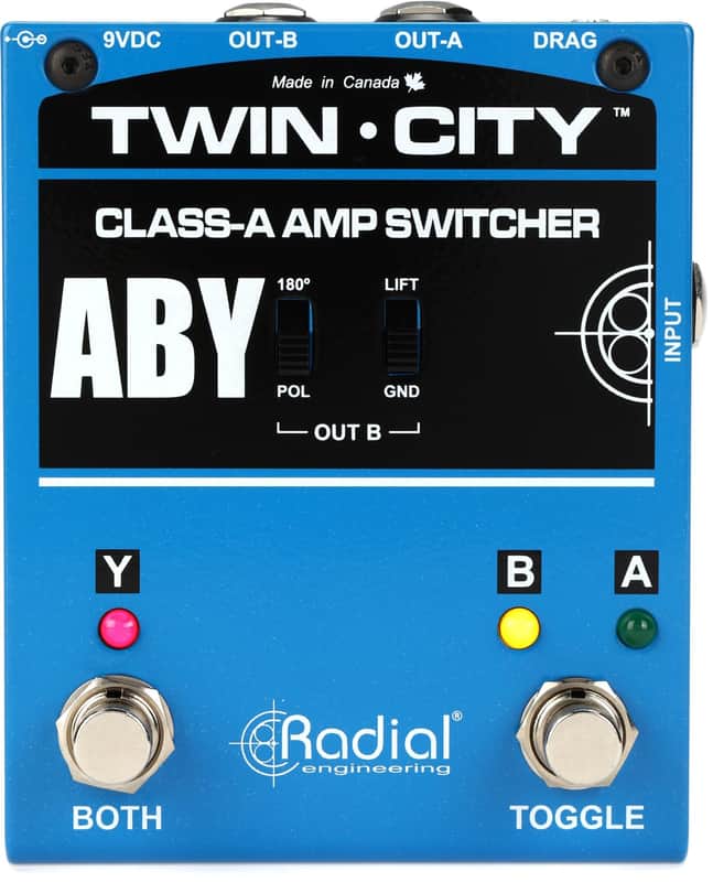 Radial Twin-City ABY Amp Switcher (5-pack) Bundle image 1