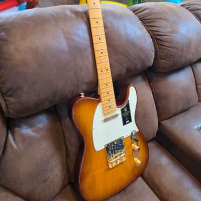 Fender 75th Anniversary Commemorative Telecaster 2021 2-Color Bourbon Burst image 13