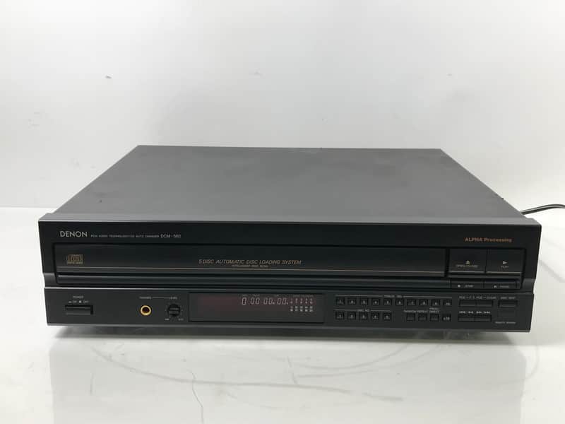 Denon CD Auto Changer DCM-560 5 Disc Changer image 1